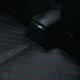 Universal Diamond Car Bed - Non-Inflatable Black and Red Stitching Luxury Leather Diamond Car Bed Mattress Universal Diamond Car Bed - Non-Inflatable Black and Red Stitching Luxury Leather Diamond Car Bed Mattress