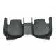 Black and Green Stitching Luxury Leather Diamond Car Floor Mats Black and Green Stitching Luxury Leather Diamond Car Floor Mats
