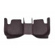 Black and Red Stitching Luxury Leather Diamond Car Floor Mats Black and Red Stitching Luxury Leather Diamond Car Floor Mats