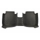 Black and Yellow Stitching Luxury Leather Diamond Car Floor Mats Black and Yellow Stitching Luxury Leather Diamond Car Floor Mats