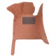 Brown Luxury Leather Diamond Car Floor Mats Brown Luxury Leather Diamond Car Floor Mats