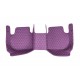 Purple Luxury Leather Diamond Car Floor Mats Purple Luxury Leather Diamond Car Floor Mats