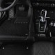 Black and Black Double Layer Premium Diamond Stitching Car Floor Mats