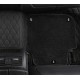 Black and Black Double Layer Premium Diamond Stitching Car Floor Mats