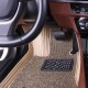 Beige and Grey Double Layer Premium Stripe Car Floor Mats Beige and Grey Double Layer Premium Stripe Car Floor Mats