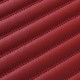 Maroon Luxury Leather Stripe Car Floor Mats Maroon Luxury Leather Stripe Car Floor Mats