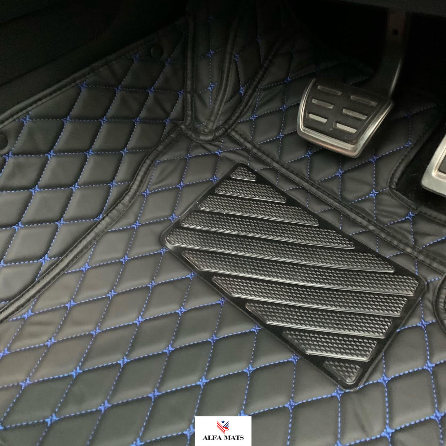 Love my car mats. This leather car mats look amazing on my car , the quality is really good and the fit is just perfect.Thank you